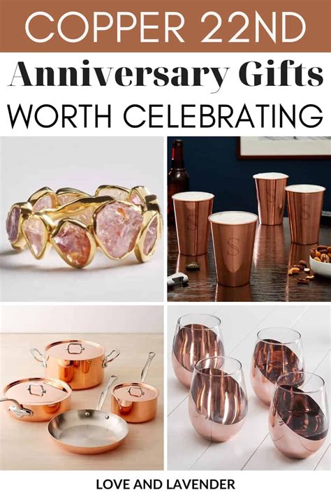22 anniversary gift copper